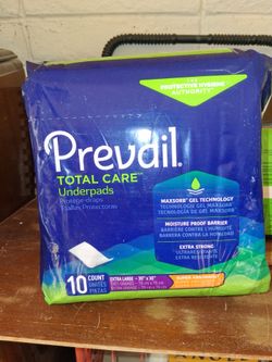 Prevail Total Care Underpads 10 Count XL
