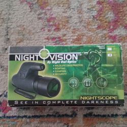 Night Owl / night Vision monocular.