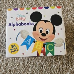 Disney Baby Alphabooks (Baby Toddler Alphabet Learning Education) 