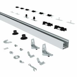 Brand New JUBEST 72in Bifold Closet Door Hardware, 4 Doors Hardware Kit