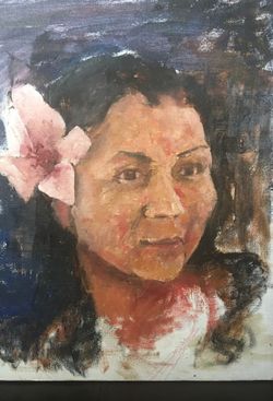 Oil painting on canvas