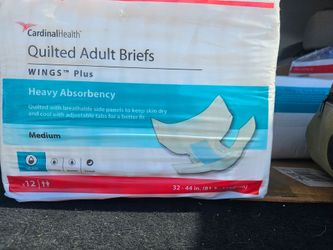 Adult diapers.  Brand new. Never opened.