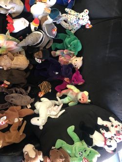 Beanie Babies Approx 80+ And Ty Mini Beanies From McDonald