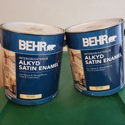 2 Full Cans Of Paint Both For 20 Bucks