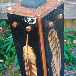 Feather Lamp