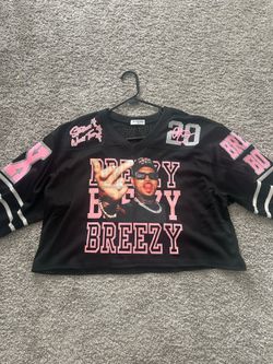 Chris Brown Breezy bowl jersey (small)