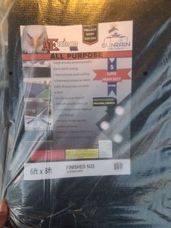 6ft × 8ft Super Heavy Duty Mesh Shade In Black