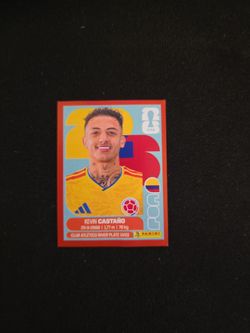 Panini FIFA World Cup 2026 Red Parallel – Kevin Castaño COL11