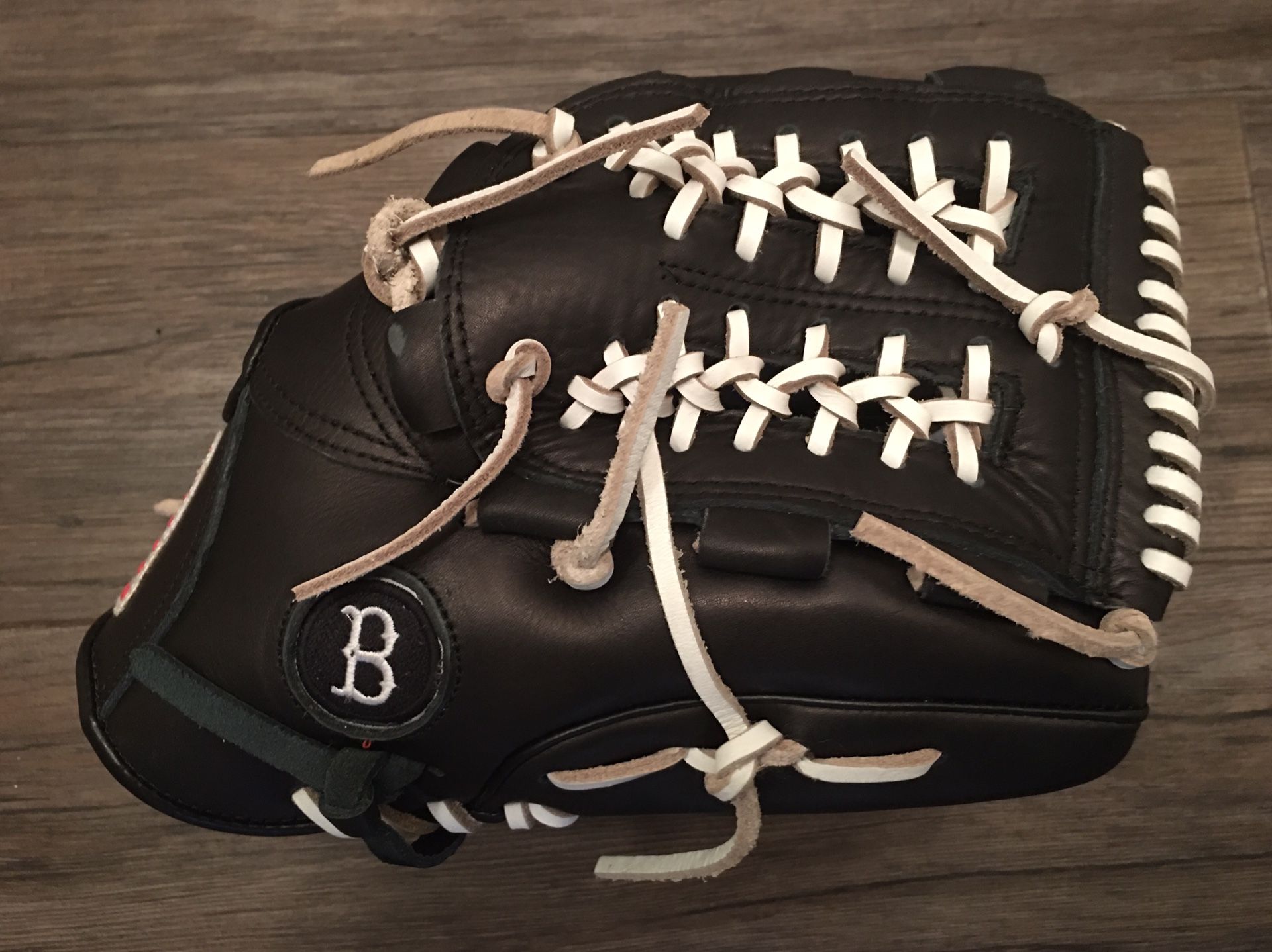 Baseball Softball FieldersGlove, Custom 12.5” RHT.