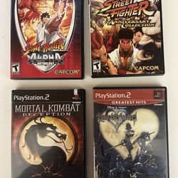 PS2 Games (Like new)