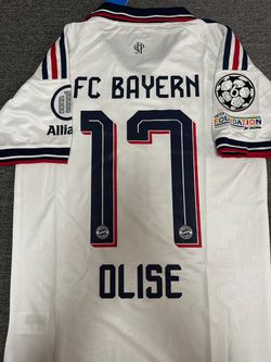 FC Bayern Munich Olise #11 Away Jersey