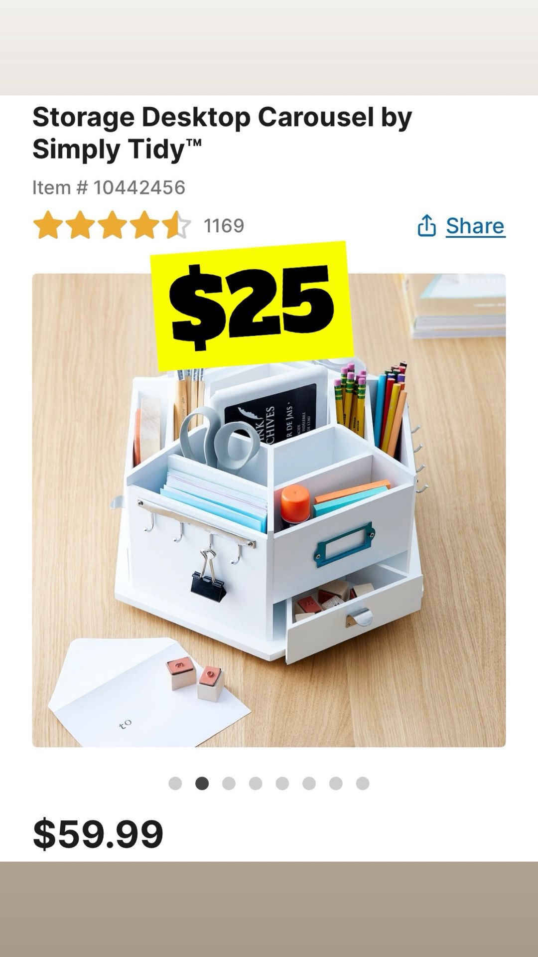 NEW Craft Organizer/Organizador