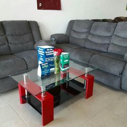 Reclining Sofa And Love Seat In Stock For Immidiate Delivery 