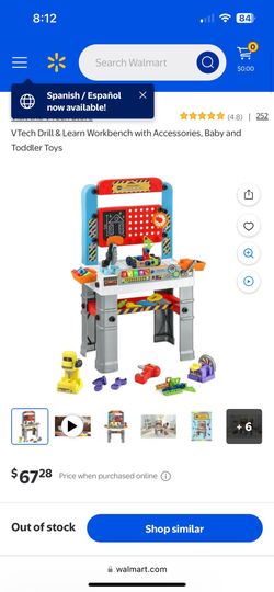 Vtech Work Bench Brand New In Box 