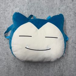 Pokémon Snorlax Plush Backpack Banpresto Nintendo Japan Exclusive Rare Blue