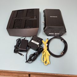 Netgear Nighthawk X6 + CM1200 Modem — $150 