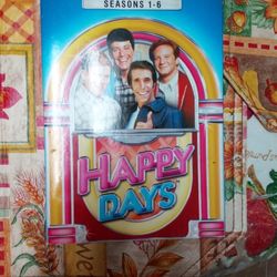 BRAND NEW HAPPY DAYS SEASON 1-6  SEALED WTH SLIP COVER