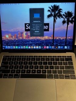 Apple MacBook Pro A1708 128gb intel i5, 8gb ram, needs battery has charger trades welcome
