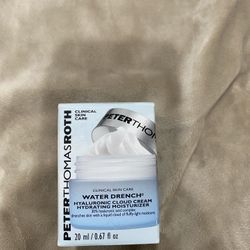 Peter Thomas Roth | Water Drench® Hyaluronic Cloud Cream | Hydrating Moisturizer for Face, Up to 72 Hours of Hydration for More Youthful-Looking Skin,
