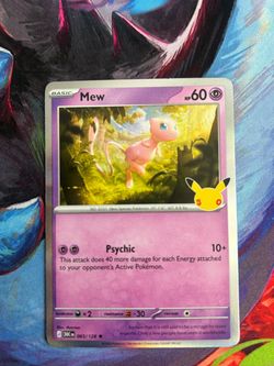 Mew Lapras Ditto Marill Seismitoad Kangaskhan Lucario Victini Pokemon 30th Celebration Singles