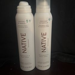 Native Deodorant Spray