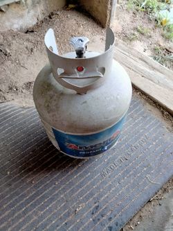 Tanque de Propano Vacío Cambio Empty Propane Tank Gas Exchange BBQ