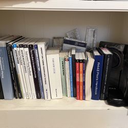 25+ item Helicopter pilot flight bundle -books, e6-b, cp-rlx, cx-2, vfr, ifr, commercial Rotary wing