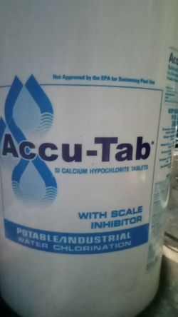 Accu-Tab SI Calcium Hypochlorite Tablets
