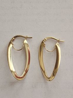 14k solid gold earrings