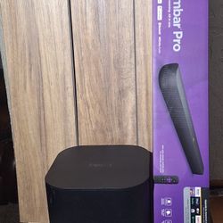 Roku 2 In 1 surround Sound Speaker And Sub (Bramd New)