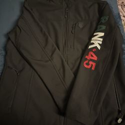 RANK 45° MEN'S MEXICO EMBROIDERED SEAL SOFTSHELL JACKET