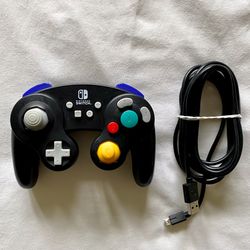 PowerA Wired GameCube Controller for Nintendo Switch (Black)