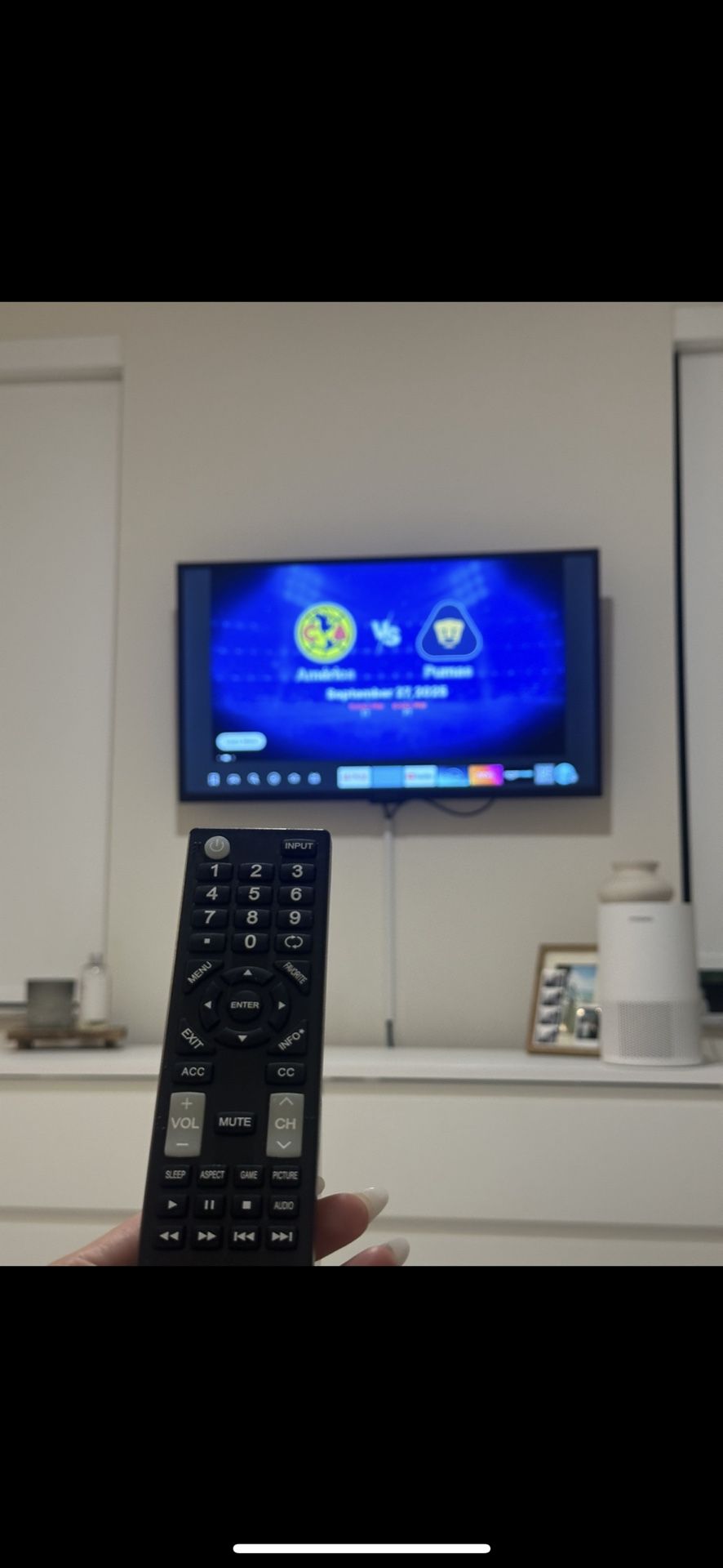 40inch non smart tv  insignia