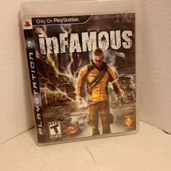 Infamous For Ps3 