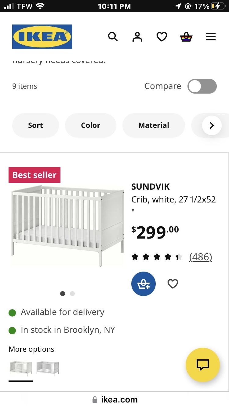 Ikea Crib