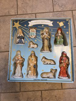 Nativity Set 10 pieces
