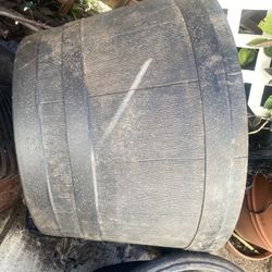 Large Plastic Barrel-Style Garden Planter Pot - Outdoor Use