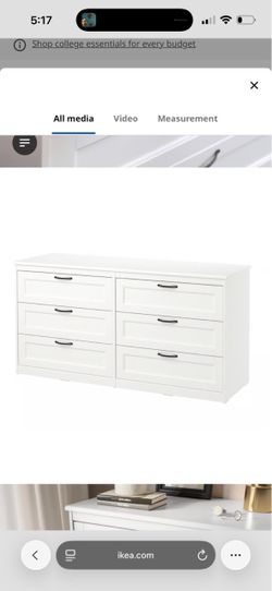 White Dresser