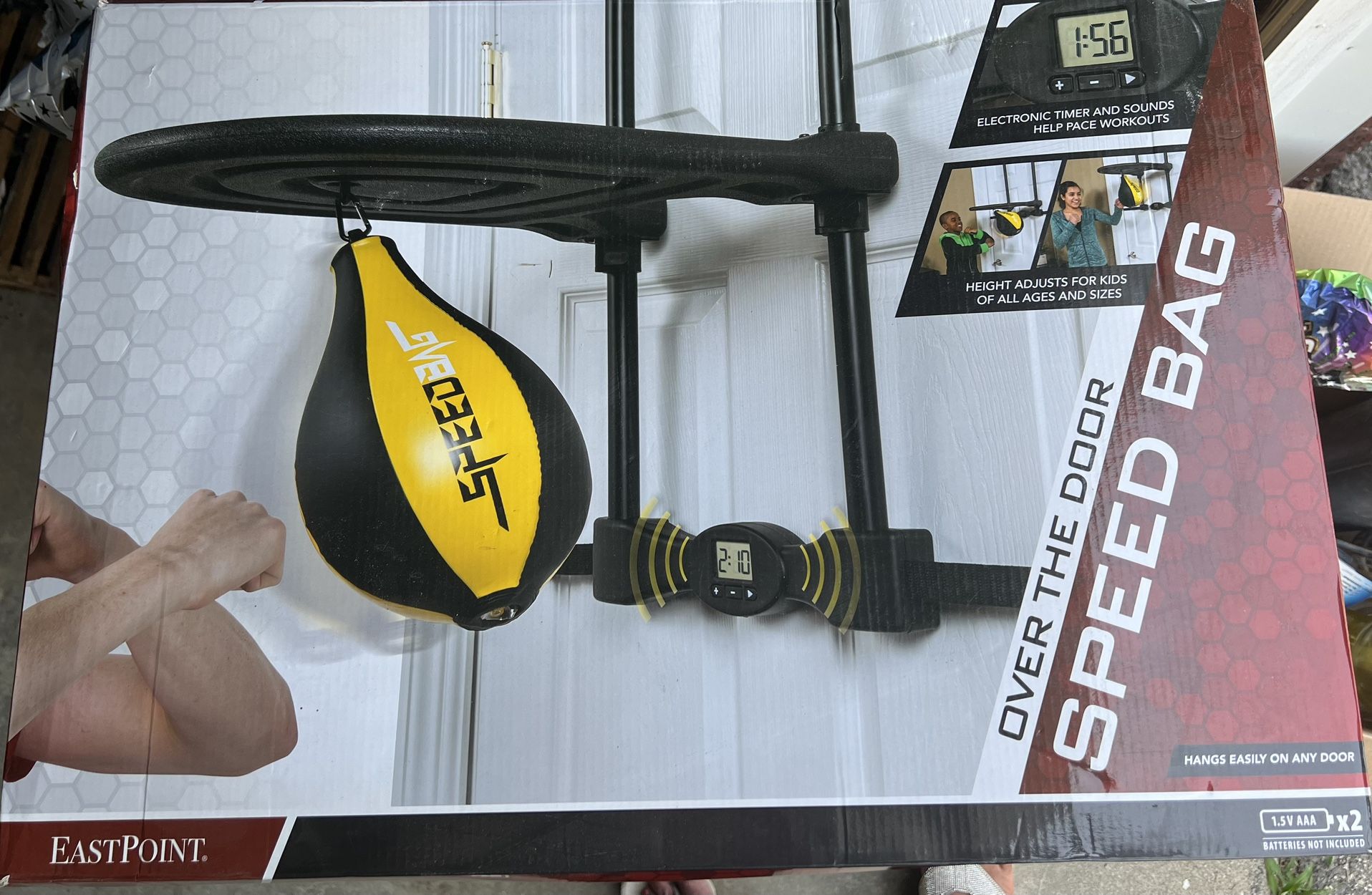 Punching Speed Bag. Over The Door Speed Bag