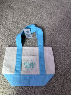 Blue Trader Joe’s Tote Bag
