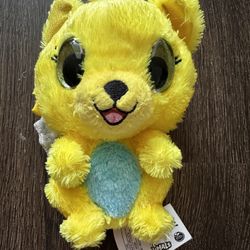 Hatchimals Yellow & Blue With Wings Plush 6" Stuffed Animal Spin Master