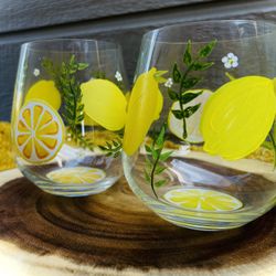 Hand painted Glass