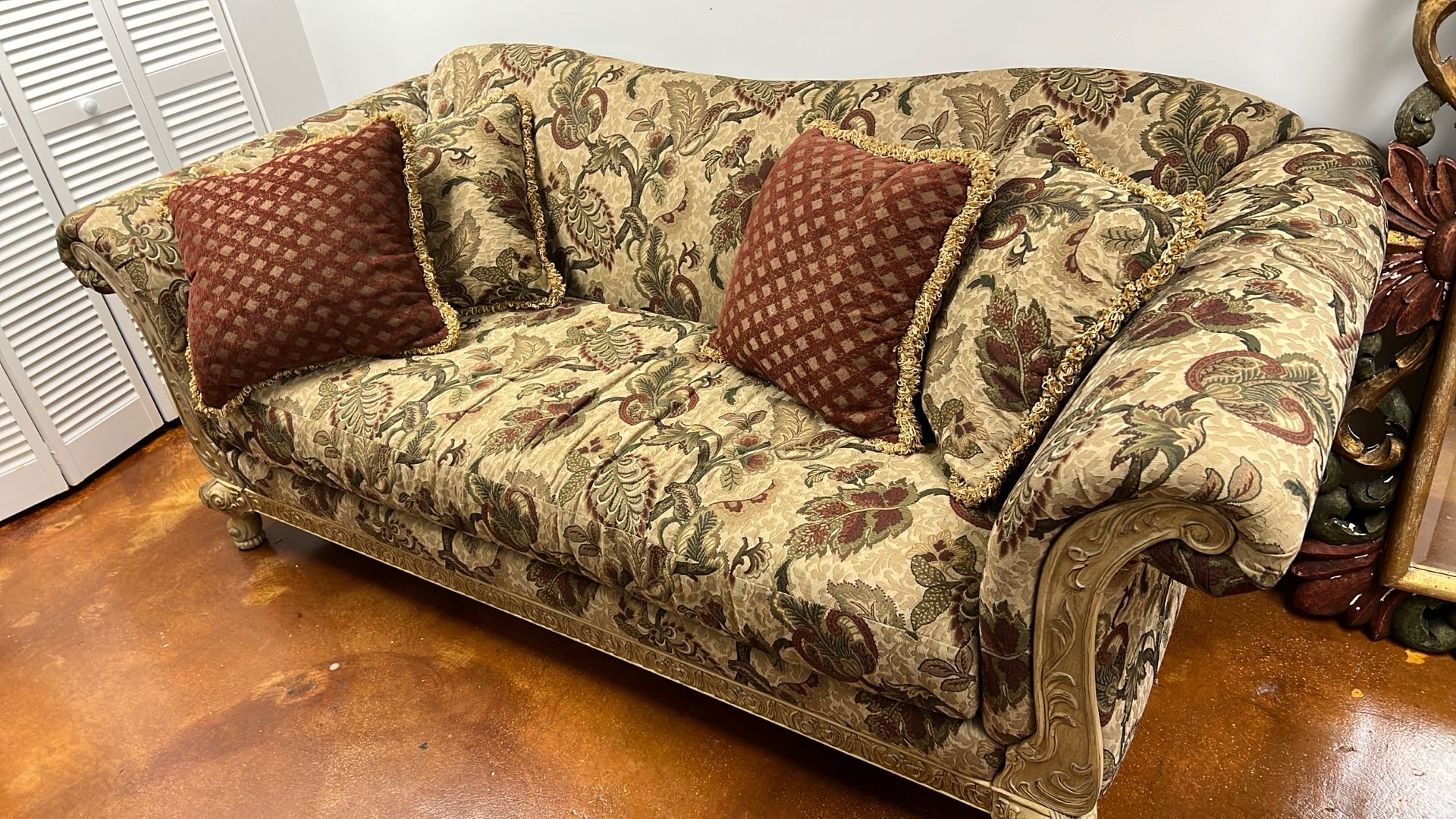Free Sofa, Glider And Rug