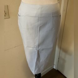 Napist Women's Work Office Business Stripes Pencil Skirt