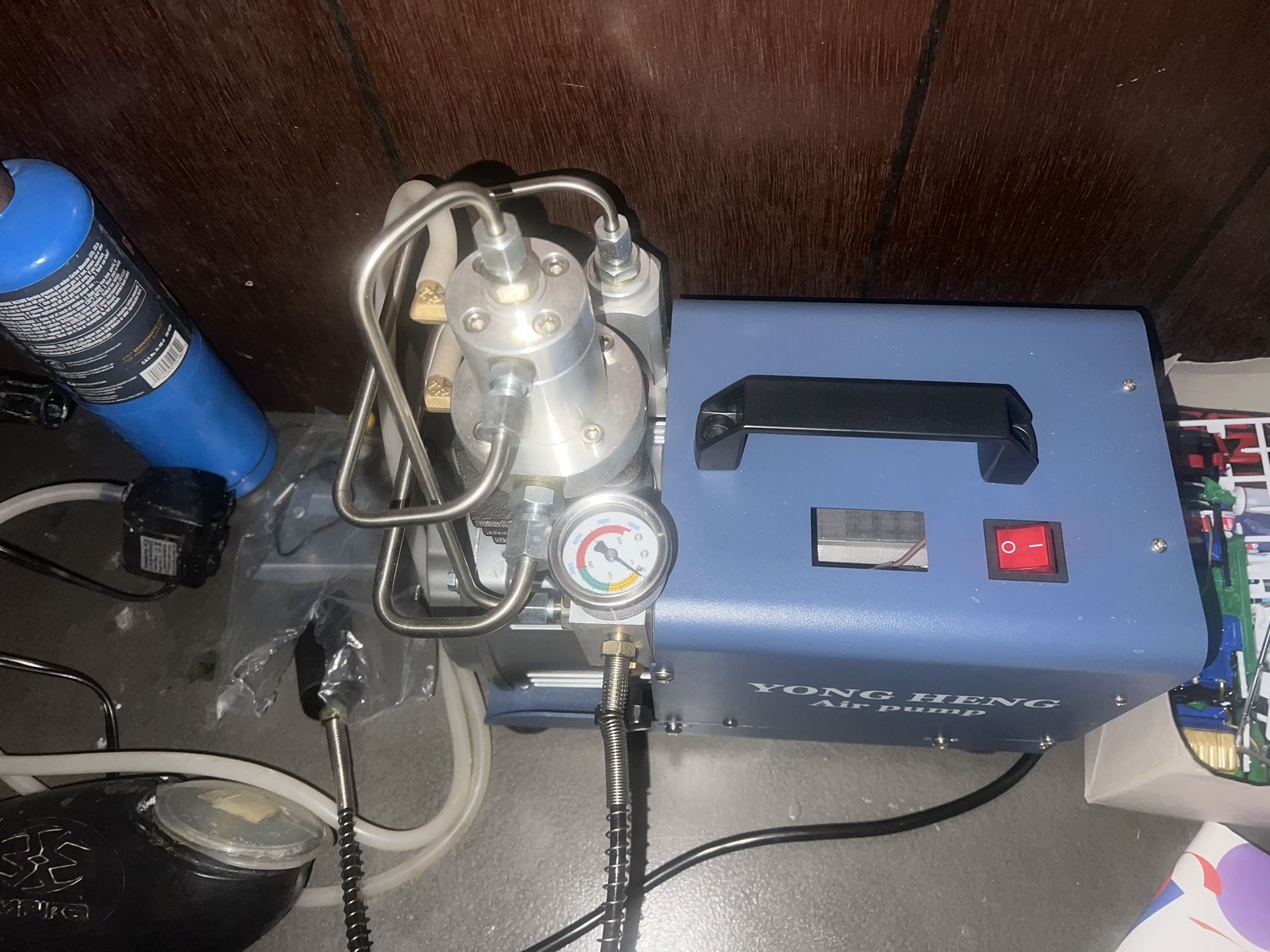 Paint Ball Compressor With Paintball
