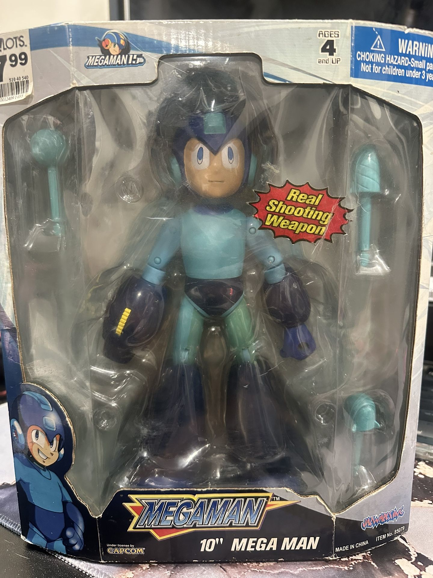 Jazwares 10in 2004 MegaMan Figure