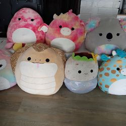 Squishmallows plushies