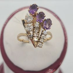 14k Gold 1.0ctw Diamond Ring