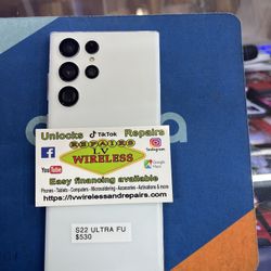 S22 ULTRA FULLY UNLOCKED 