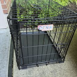Small 24x20x17” Dog Crate in great shape!  